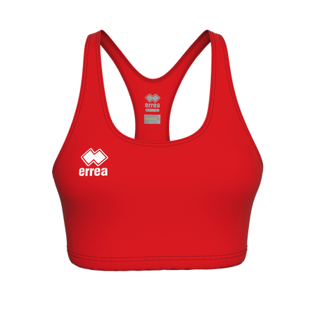 Top dziewczęcy Erreà Crystal GM1S0S00020 czerwony – styl i komfort dla młodych sportsmenek