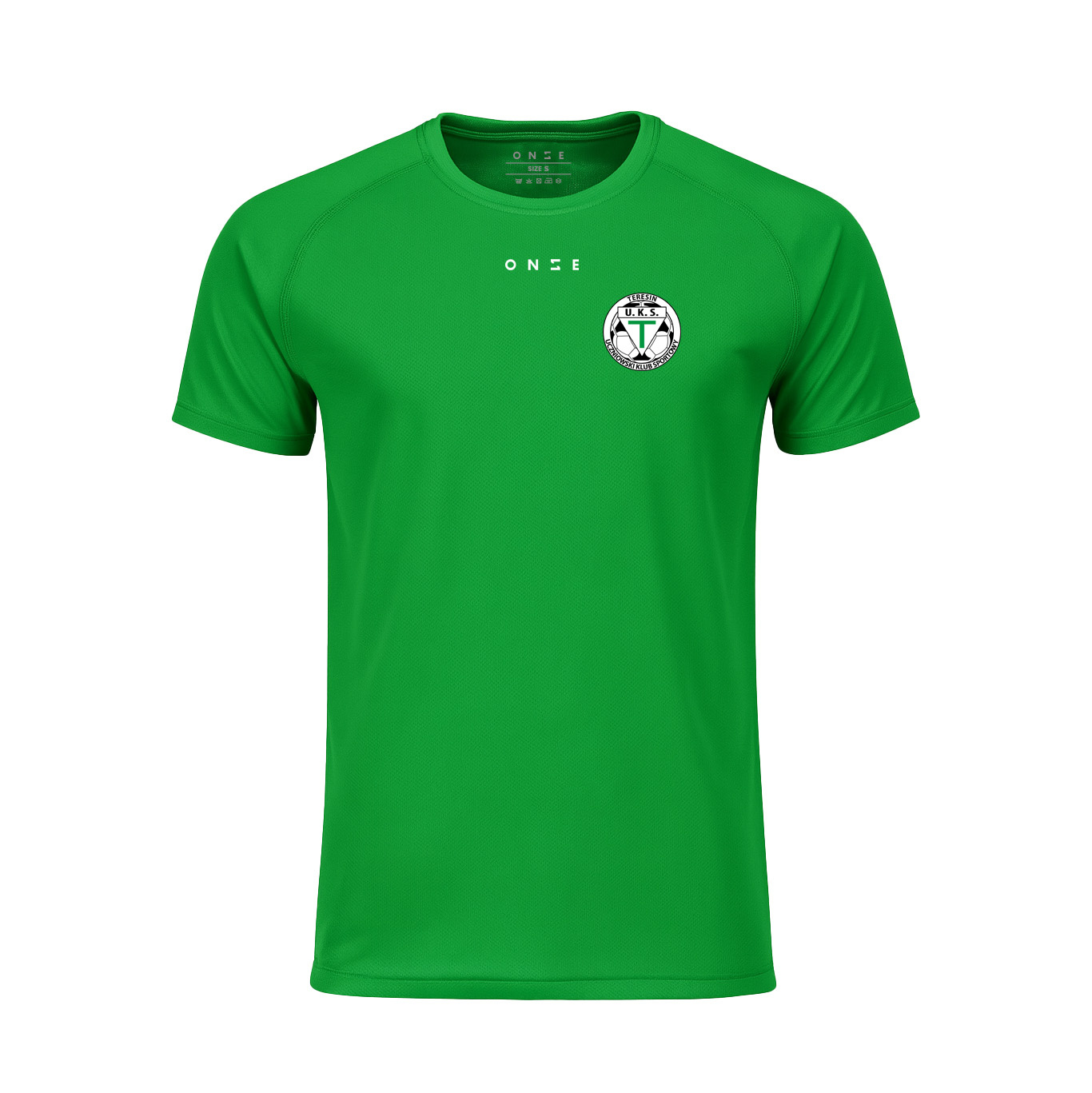 Koszulka treningowa ONZE KS TERESIN zielona – herb