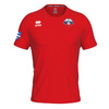 Koszulka meczowa AP Andrespolia czerwona – herb klubu i gminy, napis i numer na plecach