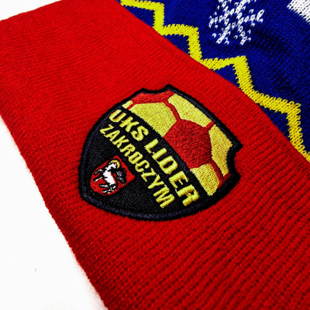 Czapka ONZE zimowa z wywinięciem i pomponem