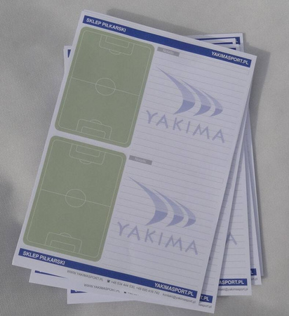 Blok trenera A4 YAKIMA 100037 – uniwersalny notatnik trenera do planowania i analizy