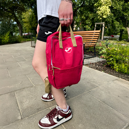 Plecak JOMA Lion II 401206.544 - różowy plecak miejski