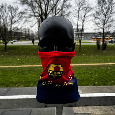 Komin treningowy LIDER ZAKROCZYM – elastyczny materiał, uniwersalny rozmiar, klubowe barwy, wysyłka w 2 dni