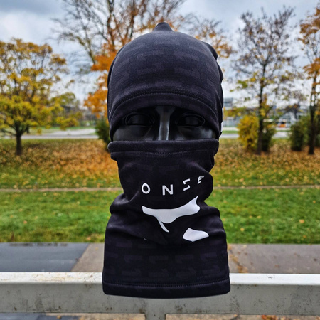 Zestaw zimowy treningowy ONZE czapka + komin