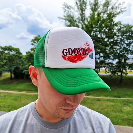 Czapka z daszkiem typu trucker