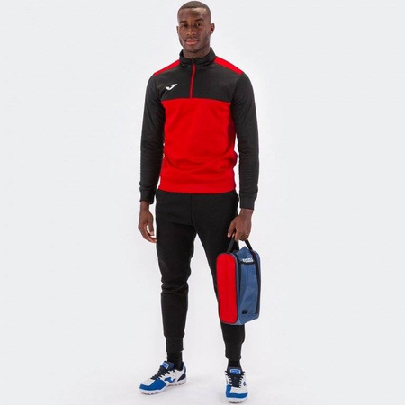 Bluza piłkarska Joma Winner 100947.601 czerwono czarna bluza sportowa rozpinana