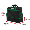 torba JOMA TRAINING 400007.104 M czarna sportowa torba treningowa z dolną komorą wykonana z wysokiej jakości materiałów