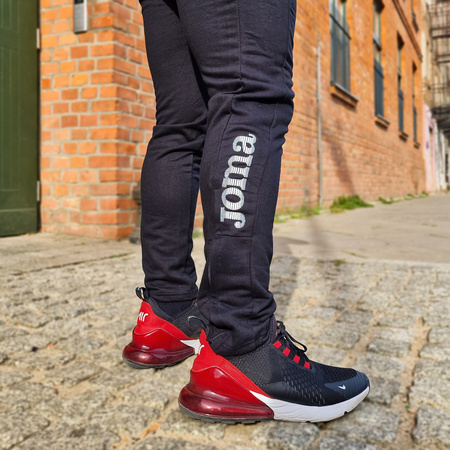 Spodnie Joma Street 102038.100 czarne spodnie dresowe na co dzień jak i do treningu zapewniające optymalne dopasowanie