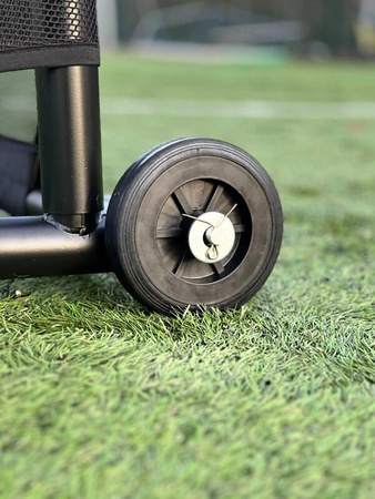 Bramka piłkarska Yakima GIZA 5x2 m z kółkami jezdnymi – model premium, 500x200x200 cm