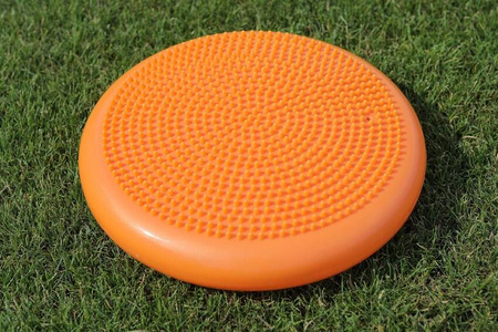 Beret stabilizacyjny Yakima – dysk pompowany, pomarańczowy, 33 cm