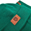 Zestaw zimowy czapka + komin MAZUR KARCZEW – zielony, naszywka klubowa, ciepły