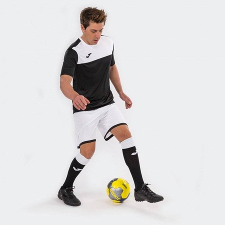 Koszulka piłkarska Joma Winner 100946.102 czarno biały t-shirt sportowy