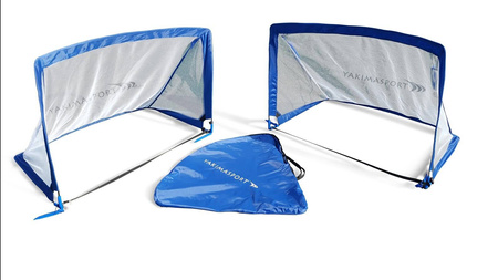 Bramka POP-UP kwadratowa YAKIMA 1,2x0,8 m 2 sztuki + torba – przenośne, składane bramki treningowe