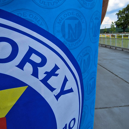 Ręcznik ONZE z mikrofibry, nadruk dwustronny