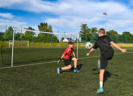Bramka Flex 500x200 cm – mobilna i stabilna bramka piłkarska do profesjonalnych treningów