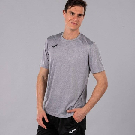 Koszulka piłkarska Joma Combi 100052.250 szary melanż t-shirt sportowy