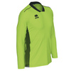 Koszulka bramkarska Errea Jerzy GM2F0L59120 i GM2F1L59120 zielona fluorescencyjna – siła, komfort, ochrona