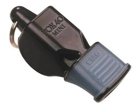 Gwizdek sędziowski FOX 40 MINI CMG Official – profesjonalny gwizdek bezkulkowy z mniejszym ustnikiem, 109 dB