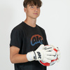 Rękawice 4Keepers Champ Black VI RF2G Junior z płynem do czyszczenia - technologia Super Soft Grip, krój Roll Finger 2nd Gen, elegancka biel