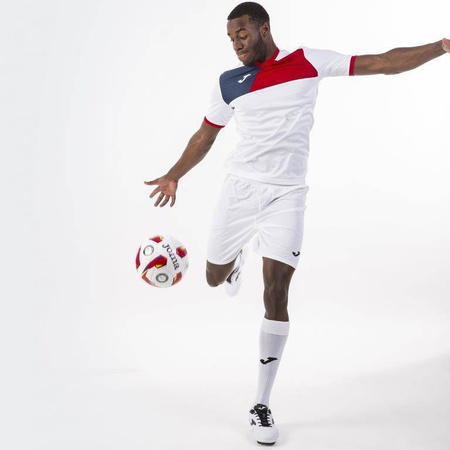 Spodenki piłkarskie Joma Nobel 100053.200 białe spodenki sportowe