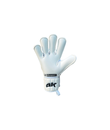 Rękawice 4Keepers Champ Black VI RF2G z płynem do czyszczenia - technologia Super Soft Grip, krój Roll Finger 2nd Gen, elegancka biel