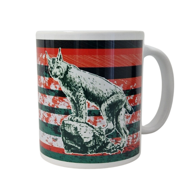 Kubek RYŚ LASKI – materiał