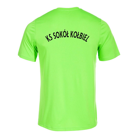 Koszulka treningowa SOKÓŁ KOŁBIEL – oddychający materiał, herb żakardowy, nadruk nazwy, personalizowana