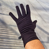 Rękawiczki SA - czarne rękawiczki z gumą poprawiającą chwyt
