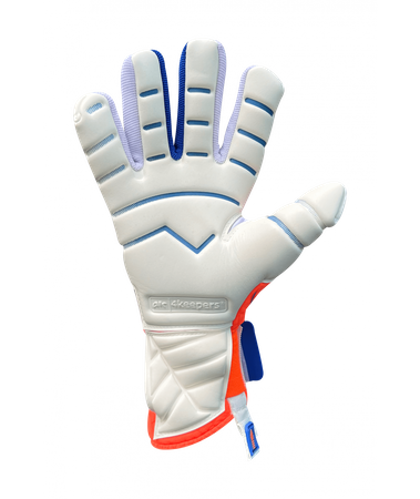 Rękawice 4Keepers Soft Amber NC z płynem do czyszczenia - technologia Super Soft Grip, krój Negative Cut, silikonowy druk 3D