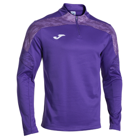 Bluza JOMA CHAMPIONSHIP VIII 104217.550 - fioletowa bluza z krótkim suwakiem