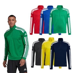 18x dres SENIORSKI bluza adidas SQUADRA21 z krótkim suwakiem + spodnie adidas SQUADRA21 ze zwężoną nogawką
