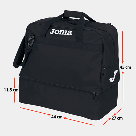 Torba JOMA OKS Start Otwock – treningowa z herbem sublimowanym, nadrukiem inicjałów, podwójnym dnem i wyściełaną częścią, personalizowana