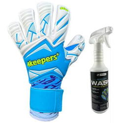 Rękawice 4Keepers Force V1.25 Fury RF2G z płynem do czyszczenia - pianka Pro Aqua Contact Grip, krój Roll Finger