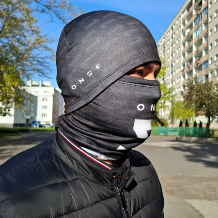 Zestaw zimowy treningowy ONZE czapka + komin + rękawiczki