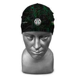 Czapka treningowa KS TERESIN - herb i motyw klubowy wykonany metodą sublimacji