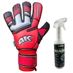 Rękawice 4Keepers Champ Astro VII HB z płynem do czyszczenia - pewny chwyt na sztucznej nawierzchni