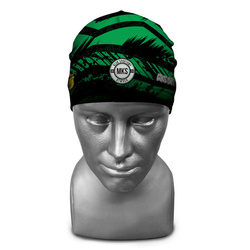 Czapka treningowa MKS OTWOCK czarna – elastyczna z logo sublimowanym, uniwersalna, szybka wysyłka