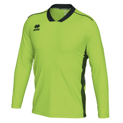Koszulka bramkarska Errea Jerzy GM2F0L59120 i GM2F1L59120 zielona fluorescencyjna – siła, komfort, ochrona