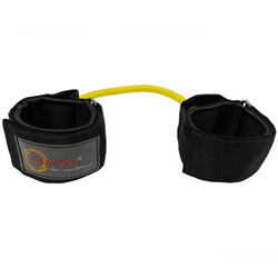 Guma do ćwiczeń META Light 2008100501 – żółta taśma treningowa do poprawy siły, wytrzymałości i zwinności