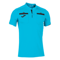 Koszulka sędziowska Joma Respect II 101299.011 - turkusowa, z kieszeniami na rzep, oddychająca