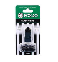 Gwizdek sędziowski FOX 40 CLASSIC CMG 9601-0008 – profesjonalny gwizdek bezkulkowy, 115 dB, z amortyzowanym ustnikiem