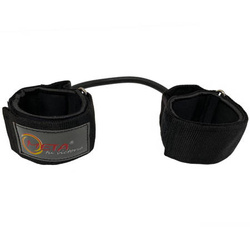 Guma do ćwiczeń META Heavy 2008100503 – czarna taśma treningowa do poprawy siły, wytrzymałości i zwinności