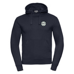 Bluza z kapturem MKS OTWOCK granatowa siatkówka – bawełniana kangurka z herbem DTF i grafiką na plecach, personalizowana