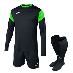 Zestaw bramkarski Joma Phoenix GK 102858.117 z getrami – strój bramkarski kontrastowymi akcentem fluo