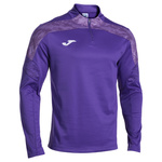 Bluza JOMA CHAMPIONSHIP VIII 104217.550 - fioletowa bluza z krótkim suwakiem
