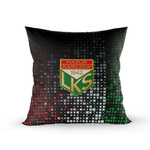 Poszewka MAZUR KARCZEW na poduszkę 40x40 – wzór sublimowany, barwy klubowe