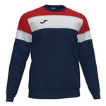 Bluza piłkarska Joma Crew IV 101575.336 granatowo biała bluza sportowa