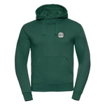 Bluza z kapturem MKS OTWOCK zielona – bawełniana kangurka z herbem DTF i nazwą na plecach, personalizowana