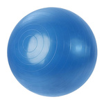 Piłka gimnastyczna 65 cm niebieska – idealna do ćwiczeń domowych i rehabilitacji