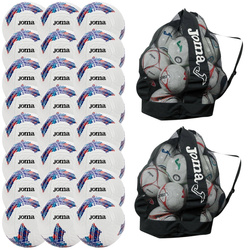 24x piłka Joma Uranus III 401728.207 + 2 darmowe worki – zestaw 24 niezawodnych piłek dla całej drużyny